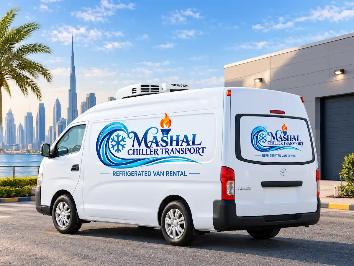 Toyota Hiace high roof van rental in Dubai — chiller and freezer builds