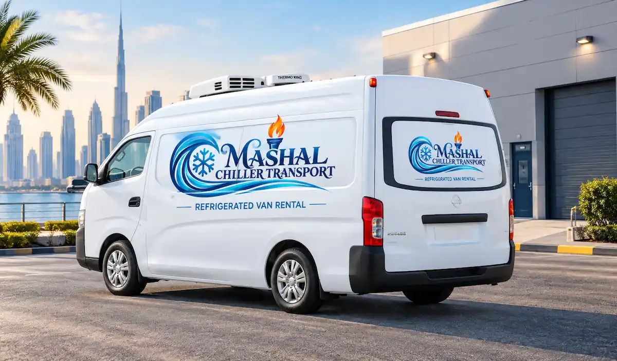 Mashal Chiller Transport refrigerated fleet in Al Quoz, Dubai